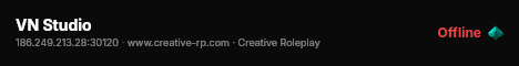 VN Studio live status badge