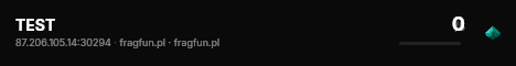 TEST live status badge