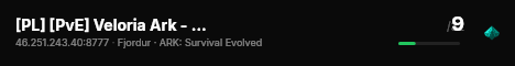 [PL] [PvE] Veloria Ark - (v358.24) live status badge
