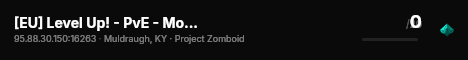 [EU] Level Up! - PvE - Modded live status badge