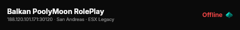 Balkan PoolyMoon RolePlay live status badge