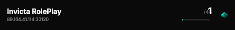 Invicta RolePlay live status badge