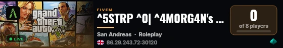^5STRP ^0| ^4M0RG4N's Dev.. live status badge