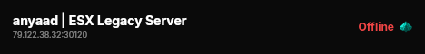 anyaad | ESX Legacy Server live status badge