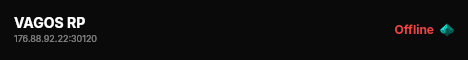 VAGOS RP live status badge