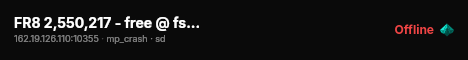 FR8 2,550,217 - free @ fshost.me live status badge