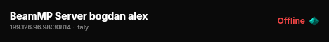 BeamMP Server bogdan alex live status badge