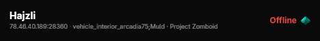 Hajzli live status badge