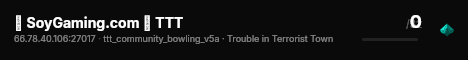 █ SoyGaming.com █ TTT live status badge