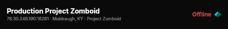 Production Project Zomboid live status badge