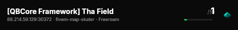 [QBCore Framework] Tha Field live status badge