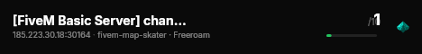 [FiveM Basic Server] change-me live status badge
