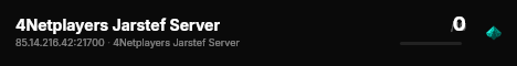 4Netplayers Jarstef Server live status badge
