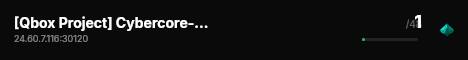 [Qbox Project] Cybercore-Chad live status badge