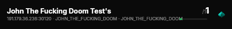 John The Fucking Doom Test's live status badge