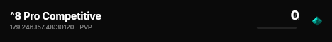^8 Pro Competitive live status badge