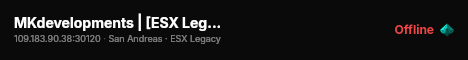 MKdevelopments | [ESX Legacy] live status badge
