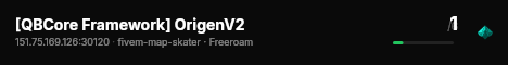[QBCore Framework] OrigenV2 live status badge