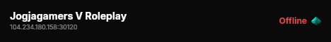 Jogjagamers V Roleplay live status badge