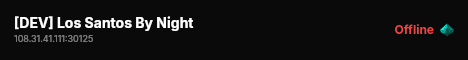 [DEV] Los Santos By Night live status badge