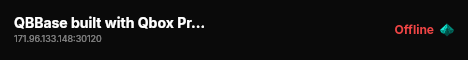 QBBase built with Qbox Project by The Community! live status badge