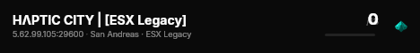 HΛPTIC CITY | [ESX Legacy] live status badge