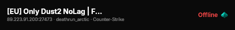 [EU] Only Dust2 NoLag | Free VIP live status badge