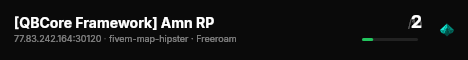 [QBCore Framework] Amn RP live status badge
