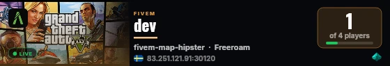 dev live status badge
