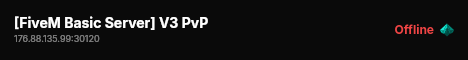 [FiveM Basic Server] V3 PvP live status badge