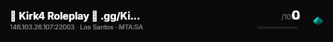 ✦ Kirk4 Roleplay ✦ .gg/Kirk4roleplay ✦ Turk/Türkçe Global ✦ live status badge