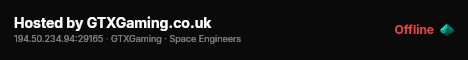 Hosted by GTXGaming.co.uk live status badge