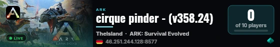cirque pinder - (v358.24) live status badge