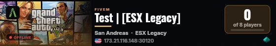 Test | [ESX Legacy] live status badge
