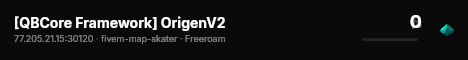 [QBCore Framework] OrigenV2 live status badge