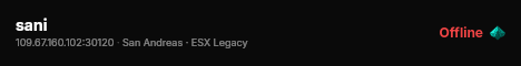 sani live status badge