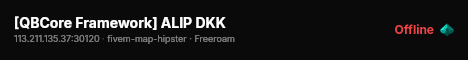 [QBCore Framework] ALIP DKK live status badge