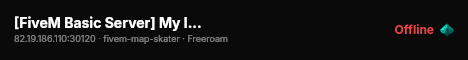 [FiveM Basic Server] My local live status badge