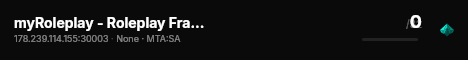 myRoleplay - Roleplay Francophone live status badge