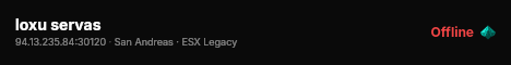 loxu servas live status badge
