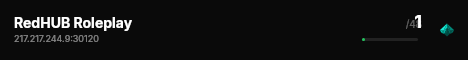 RedHUB Roleplay live status badge