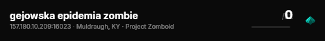 gejowska epidemia zombie live status badge
