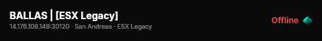 BALLAS | [ESX Legacy] live status badge