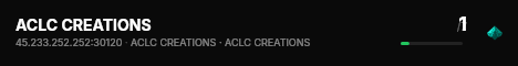 ACLC CREATIONS live status badge