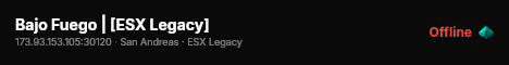Bajo Fuego | [ESX Legacy] live status badge