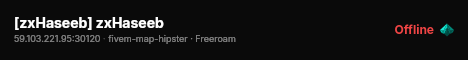 [zxHaseeb] zxHaseeb live status badge