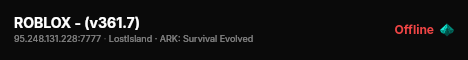 ROBLOX - (v361.7) live status badge