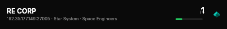RE CORP live status badge
