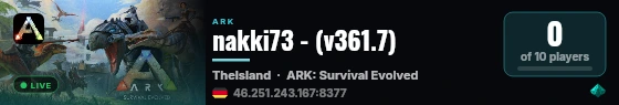 nakki73 - (v361.7) live status badge