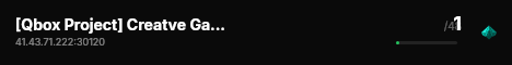 [Qbox Project] Creatve Gaming RP live status badge